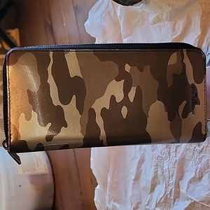 MK Camo Wallet